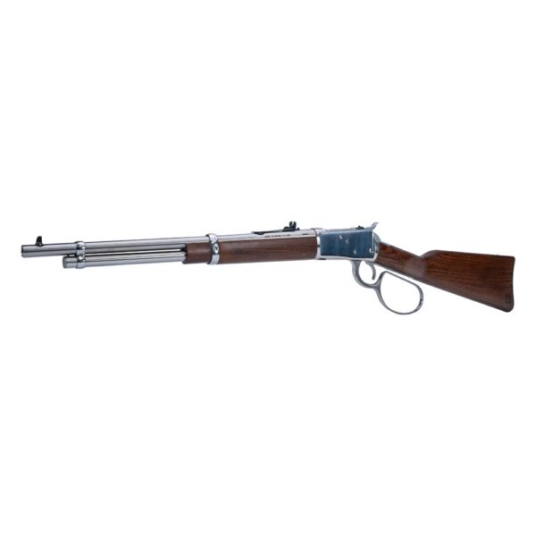 Heritage 92 Lever Action Rifle .45 Colt 8rd Capacity 18' Polished Stainless Barrel Wood Stock - Precision Shot Firearms