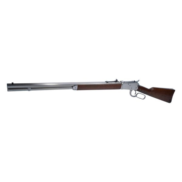 Heritage 92 Lever Action Rifle .357 Mag/.38 Spl 12rd Capacity 24' Polished Stainless Octagon Barrel Wood Stock - Precision Shot Firearms