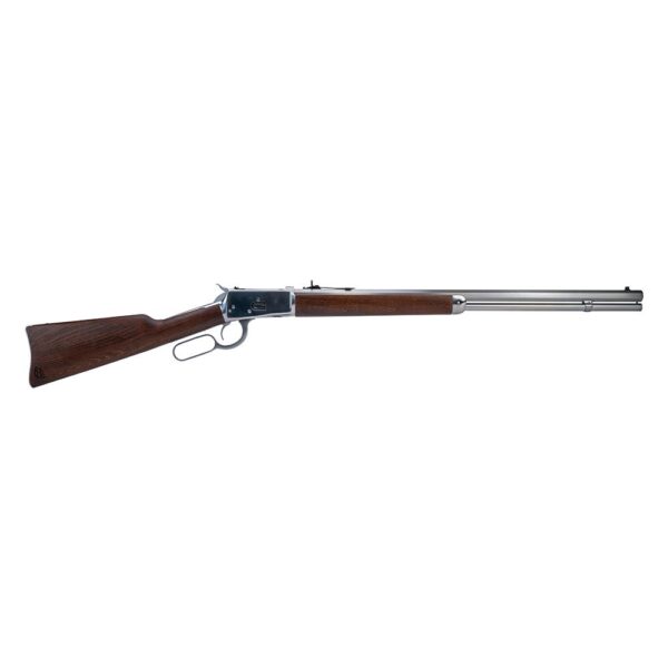 Heritage 92 Lever Action Rifle .357 Mag/.38 Spl 12rd Capacity 24' Polished Stainless Octagon Barrel Wood Stock - Precision Shot Firearms