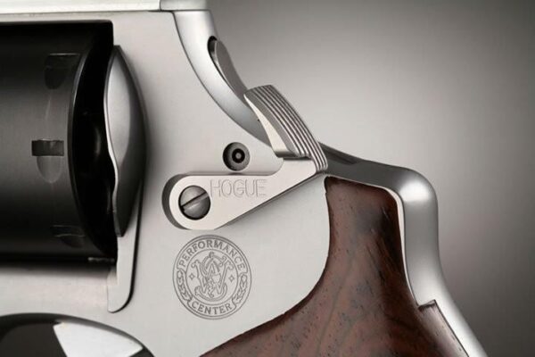 Hogue S&W Long Cylinder Release - Stainless Steel - Precision Shot Firearms