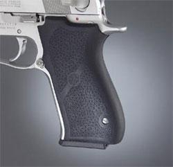 Hogue S&W 1006/4506 Rubber Grips 10mm and .45 Caliber - Rubber - Precision Shot Firearms