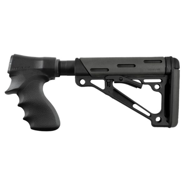 Hogue Shotgun Buttstock Adapter Kit with Buttstock for Remington 870 Black - Precision Shot Firearms