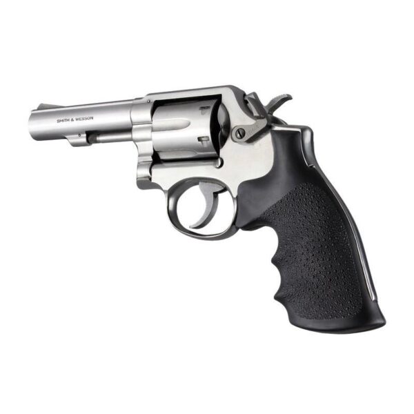 Hogue S&W K/L Frame Square Butt Rubber Handgun Grip Black - Precision Shot Firearms