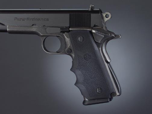 Hogue Para Ordnance Rubber Grips with Finger Grooves P-14 Rubber Grips with Finger Grooves - Precision Shot Firearms