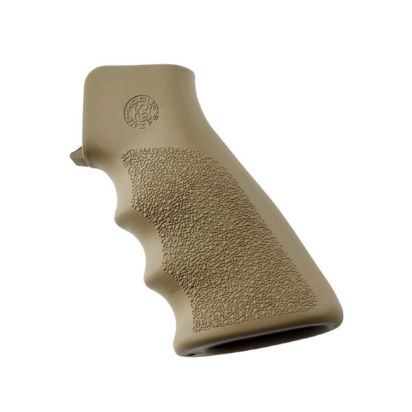 Hogue AR-15/M-16 Rubber Grip with Finger Grooves Desert Tan - Precision Shot Firearms