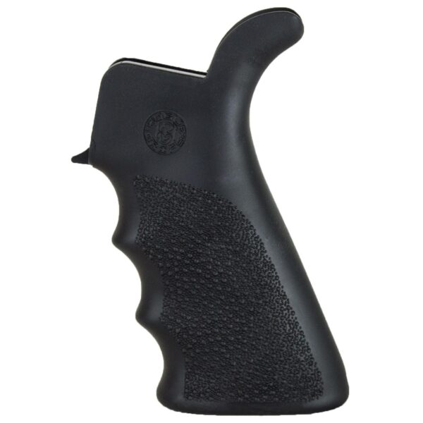 Hogue AR-15/M-16 Rubber Beavertail Grip with Finger Grooves - Black - Precision Shot Firearms