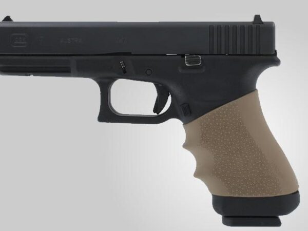 Hogue Handall Full Size Grip Sleeve - Desert Tan - Precision Shot Firearms