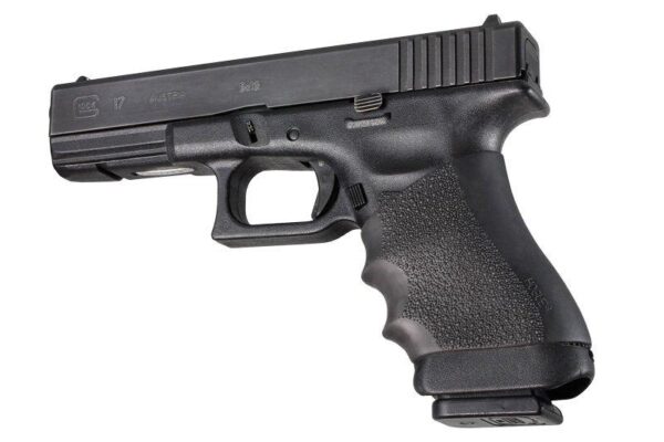 Hogue Handall Full Size Grip Sleeve Black 10 Pack - Precision Shot Firearms