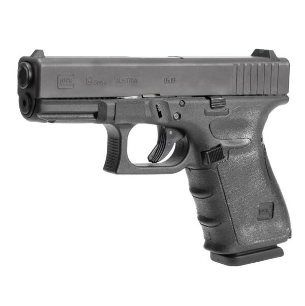 Hogue Wrapter Rubber Adhesive Grip for Glock Gen 4 Models 19 19MOS 23 32 - Black - Precision Shot Firearms