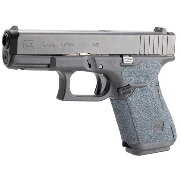 Hogue Wrapter Grit Adhesive Grip Glock Gen 5 Glock 19 19MOS 44 Black - Precision Shot Firearms