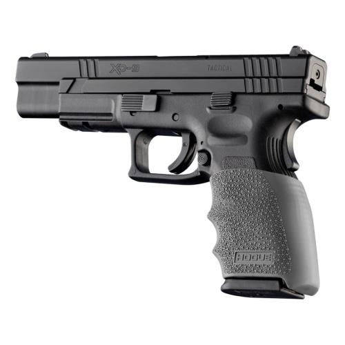 Hogue Handall Hybrid Grip Sleeve for Springfield XD Full Size 9mm Luger/.357 Sig/.40 S&W Slate Grey - Precision Shot Firearms
