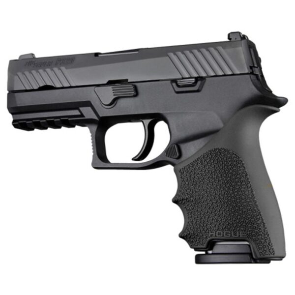 Hogue HandAll Beavertail Handgun Grip Sleeve for Sig Sauer P320 Compact Black - Precision Shot Firearms