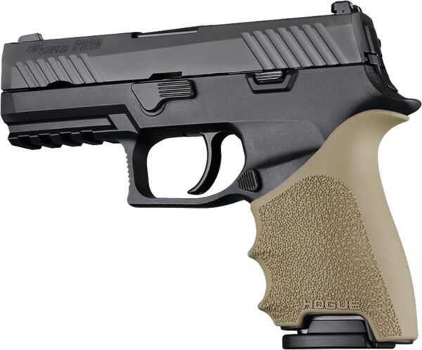 HandAll Beavertail Grip Sleeve Sig Sauer P320 Compact Flat Dark Earth - Precision Shot Firearms