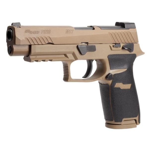 Hogue Wrapter Rubber Adhesive Grip for P320 Full Size Models (Medium Grip Module) - Black - Precision Shot Firearms