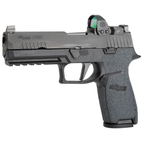 Hogue Wrapter Grit Adhesive Grip Sig Sauer P320 Black Med.Module Full Size - Precision Shot Firearms