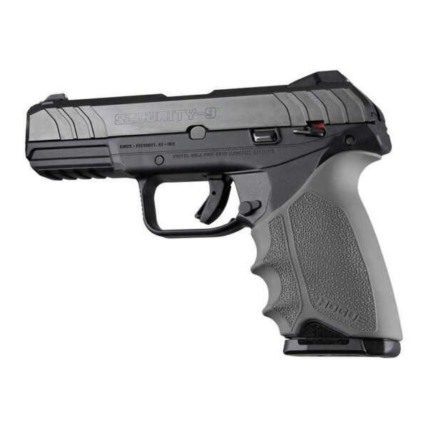 Hogue HandAll Beavertail Handgun Grip Sleeve for Ruger Security 9 Slate Grey - Precision Shot Firearms