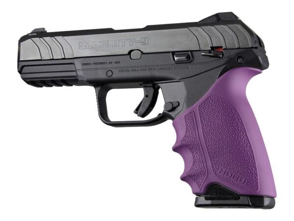Houge HandAll Beavertail Grip Sleeve Ruger Security 9 Purple - Precision Shot Firearms