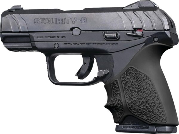 Hogue HandAll Beavertail Grip Sleeve Ruger Security 9 Compact - Black - Precision Shot Firearms