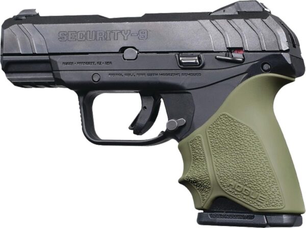 Hogue HandAll Beavertail Grip Sleeve Ruger Security 9 Compact - OD Green - Precision Shot Firearms