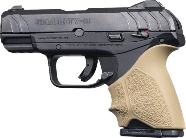 Hogue HandAll Beavertail Grip Sleeve Ruger Security 9 Compact - FDE - Precision Shot Firearms