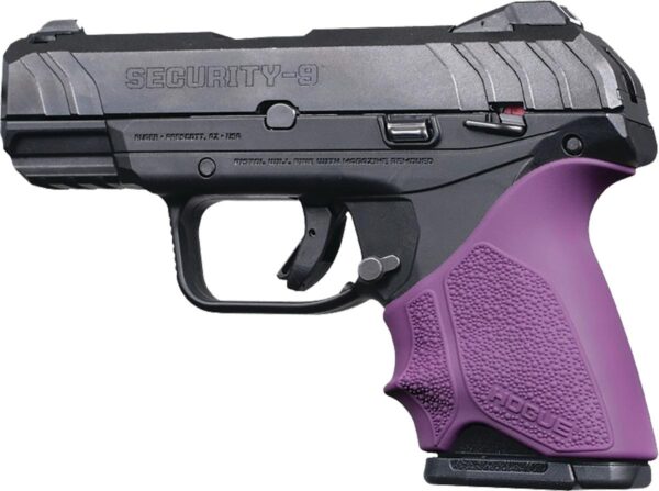Hogue HandAll Beavertail Grip Sleeve Ruger Security 9 Compact - Purple - Precision Shot Firearms