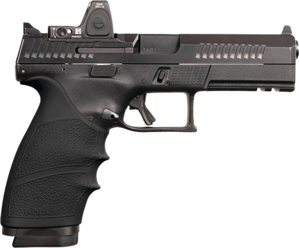 Hogue HandAll Beavertail Grip Sleeve CZ P-10 Full Size 9mm - Black - Precision Shot Firearms