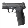 Hogue Overmolded Rubber Magazine Extended Base Pad for Sig P365/365-380 15rd Black - Precision Shot Firearms