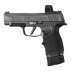 Hogue Overmolded Rubber Magazine Extended Base Pad for Sig P365 XL 15rd Black - Precision Shot Firearms