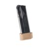 Hogue Overmolded Rubber Magazine Extended Base Pad for Sig P365 XL 15rd FDE - Precision Shot Firearms