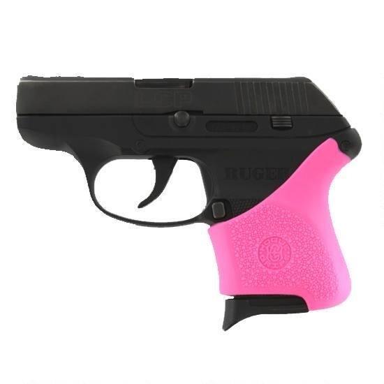 Hogue Grips Handall Universal Grip Sleeve Ruger LCP- Pink - Precision Shot Firearms