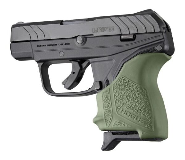 Hogue HandAll Beavertail Grip Sleeve for Ruger LCP II-OD Green - Precision Shot Firearms
