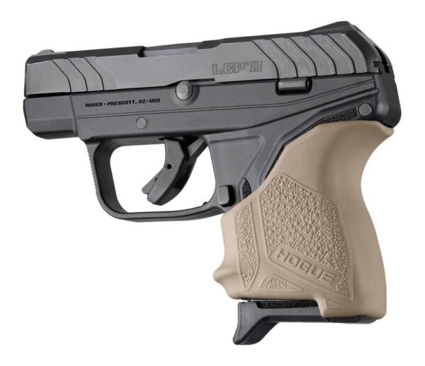 Hogue HandAll Beavertail Grip Sleeve Ruger LCP II-Flat Dark Earth - Precision Shot Firearms