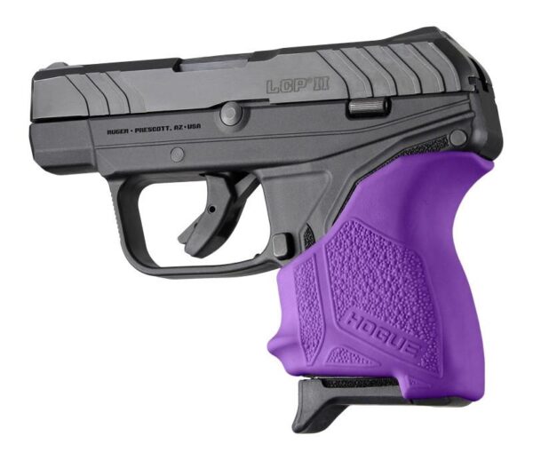 Hogue HandAll Beavertail Grip Sleeve for Ruger LCP II-Purple - Precision Shot Firearms