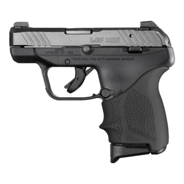 Hogue HandAll Beavertail Grip Sleeve Ruger LCP Max Black - Precision Shot Firearms