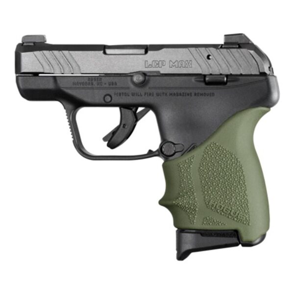 Hogue HandAll Beavertail Grip Sleeve Ruger LCP Max OD Green - Precision Shot Firearms