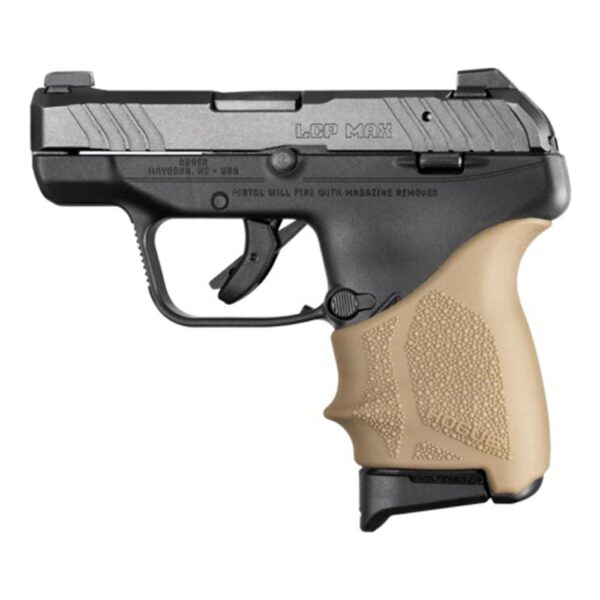 Hogue HandAll Beavertail Grip Sleeve Ruger LCP Max FDE - Precision Shot Firearms