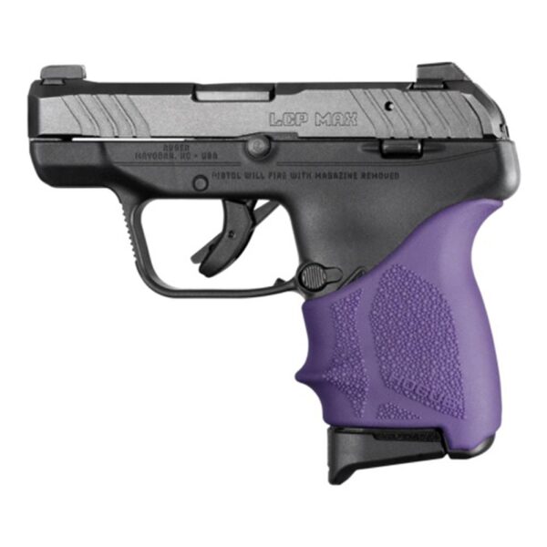 Hogue HandAll Beavertail Grip Sleeve Ruger LCP Max Purple - Precision Shot Firearms