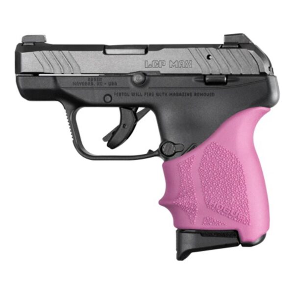 Hogue HandAll Beavertail Grip Sleeve Ruger LCP Max Pink - Precision Shot Firearms