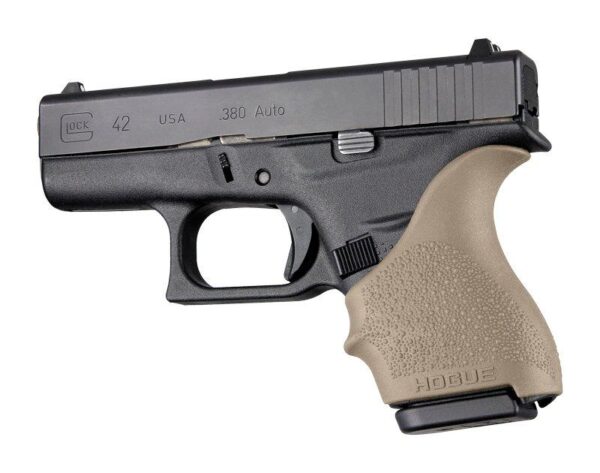 HandAll Beaver Tail Grip Sleeve Glock 42 43 Flat Dark Earth - Precision Shot Firearms