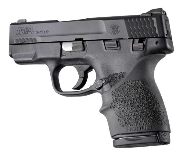 Hogue HandALL Beavertail Grip Sleeve S&W M&P Shield 45 Kahr P9/P40/CW9/CW40- Black - Precision Shot Firearms