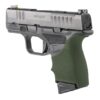 Hogue HandALL Beavertail Grip Sleeve for Springfield Hellcat - Olive Drab Green - Precision Shot Firearms