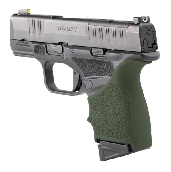 Hogue HandALL Beavertail Grip Sleeve for Springfield Hellcat - Olive Drab Green - Precision Shot Firearms
