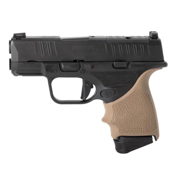 Hogue HandALL Beavertail Grip Sleeve for Springfield Hellcat - FDE - Precision Shot Firearms