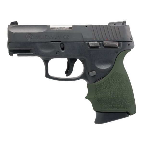 Hogue Handall Beavertail Grive Sleeve for Taurus PT-111 Millenium G2/G2C/G3C/G3XL OD Green - Precision Shot Firearms