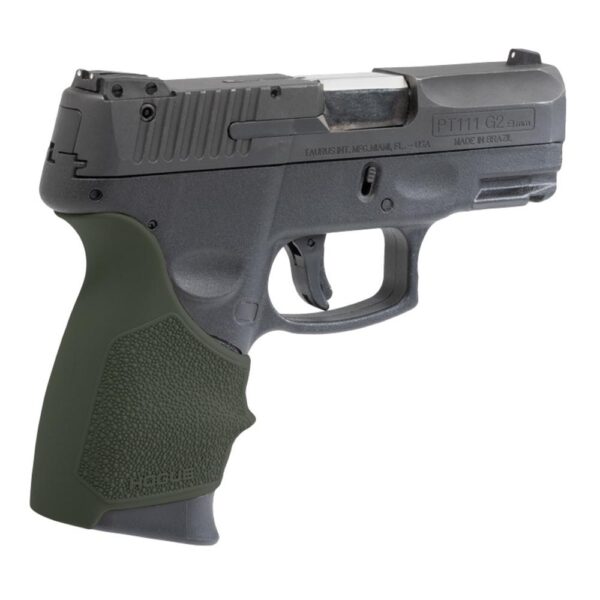 Hogue Handall Beavertail Grive Sleeve for Taurus PT-111 Millenium G2/G2C/G3C/G3XL OD Green - Precision Shot Firearms