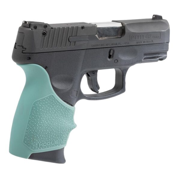 Hogue Handall Beavertail Grive Sleeve for Taurus PT-111 Millenium G2/G2C/G3C/G3XL Aqua - Precision Shot Firearms