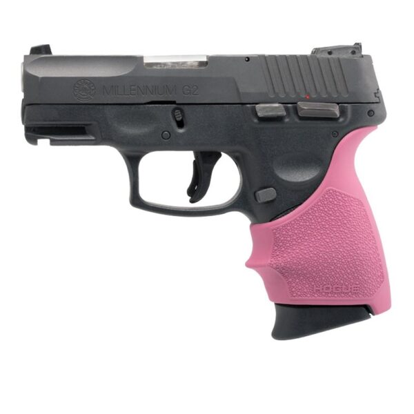 Hogue Handall Beavertail Grive Sleeve for Taurus PT-111 Millenium G2/G2C/G3C/G3XL Pink - Precision Shot Firearms