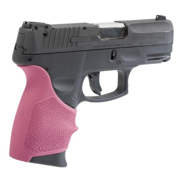 Hogue Handall Beavertail Grive Sleeve for Taurus PT-111 Millenium G2/G2C/G3C/G3XL Pink - Precision Shot Firearms