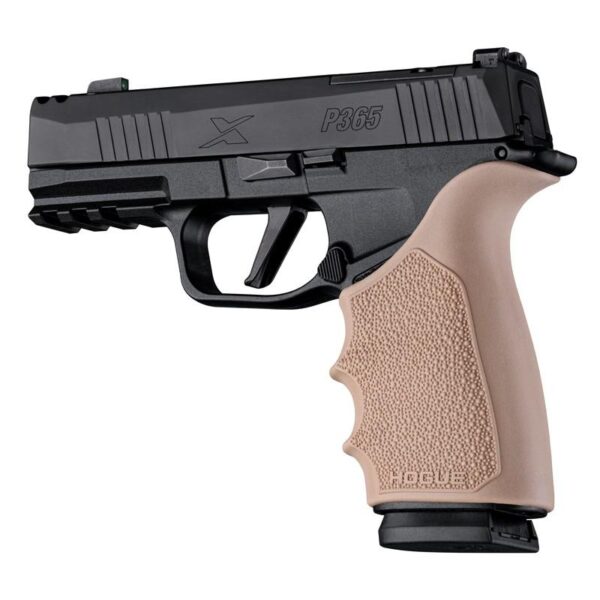 Hogue HandAll Beavertail Handgun Grip Sleeve for Sig Sauer P365 XMacro FDE - Precision Shot Firearms