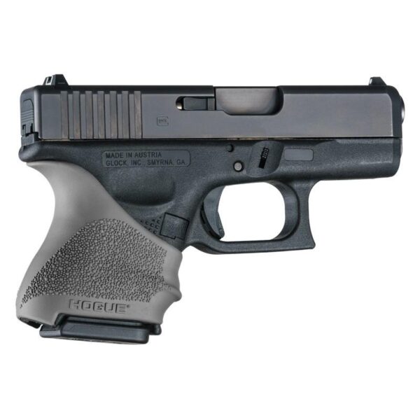 Hogue HandAll Beavertail Handgun Grip Sleeve for Glock 26/27 Slate Grey - Precision Shot Firearms